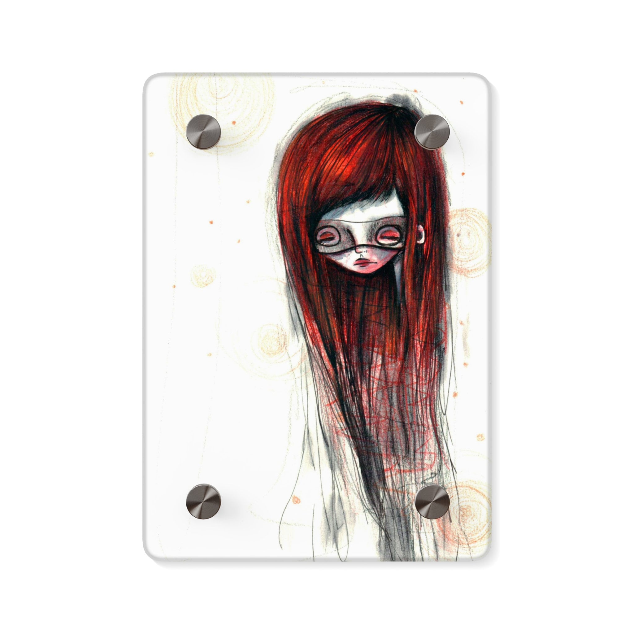 Red Super Acrylic Wall Art Panel · Acrylic Print