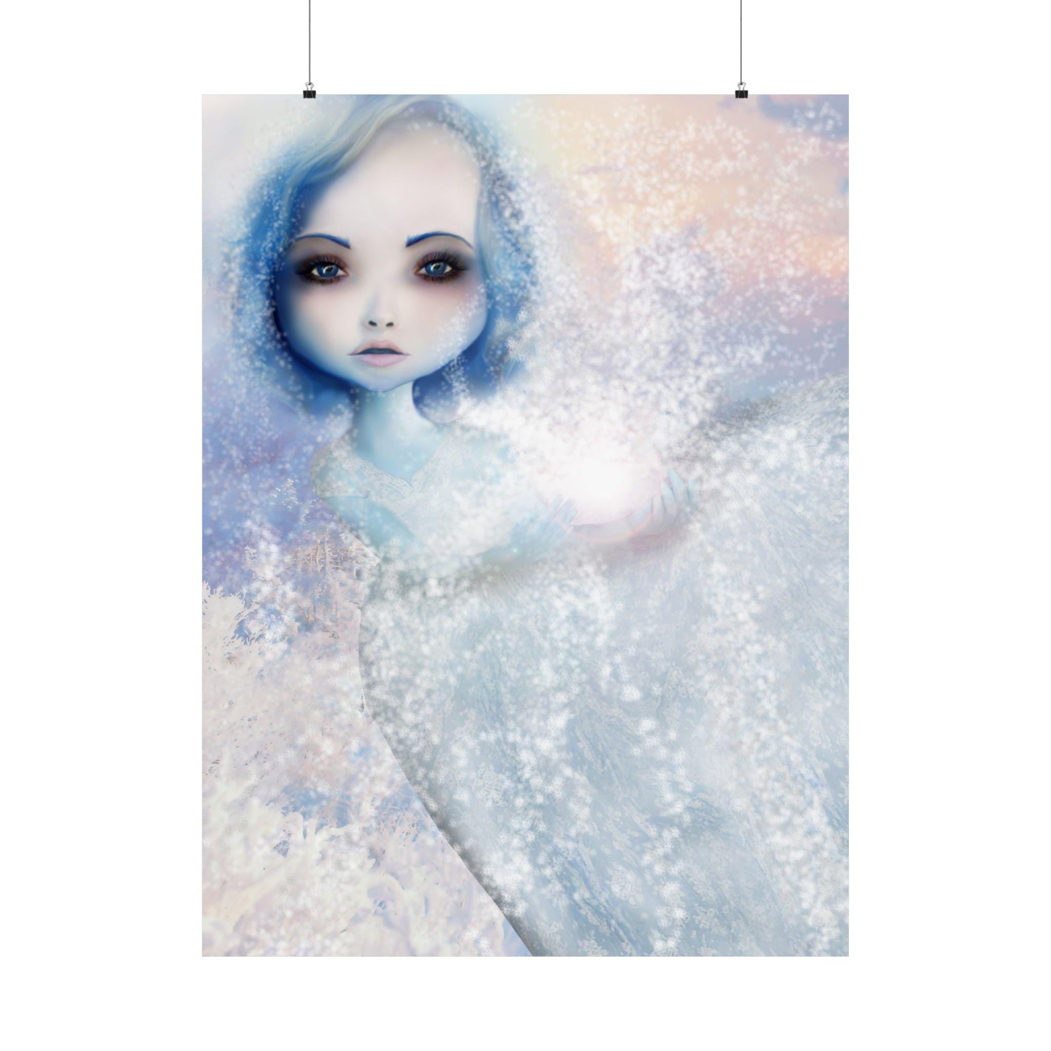 The Snow Spirit · Poster Print
