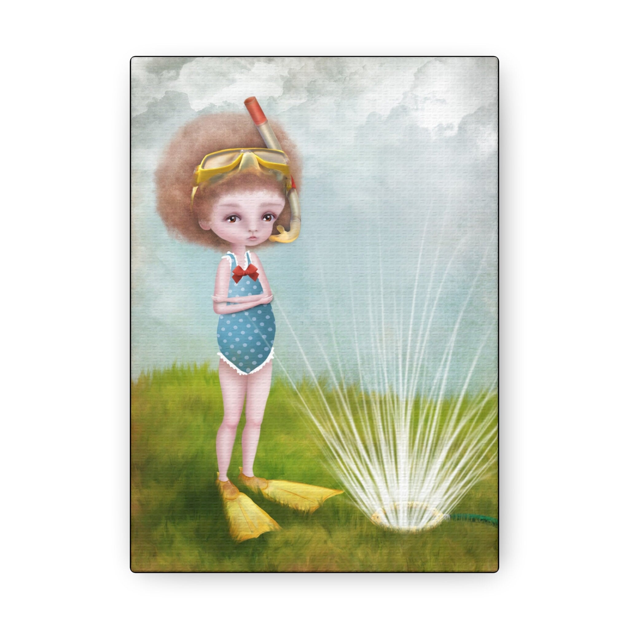 Soaked · Canvas Print