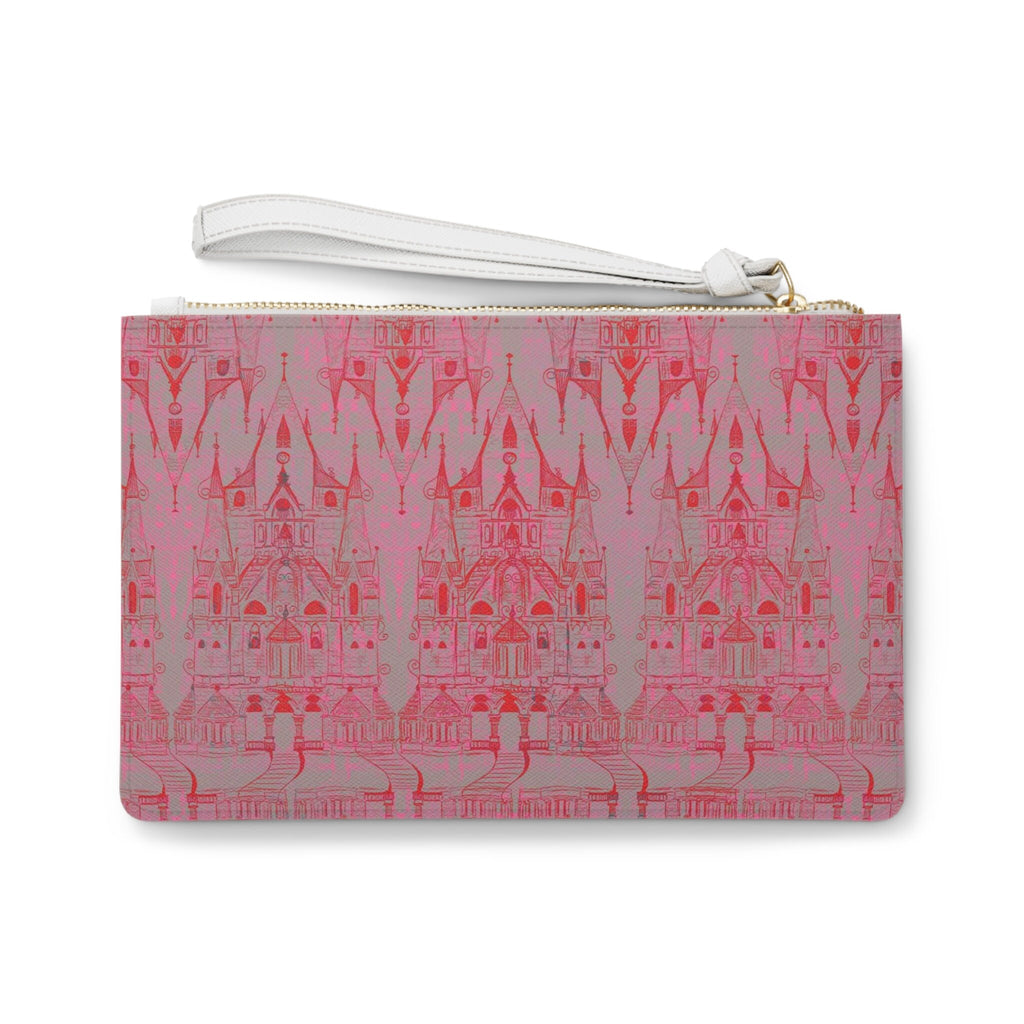 Cinderellas Castle in Pink · Clutch Bag