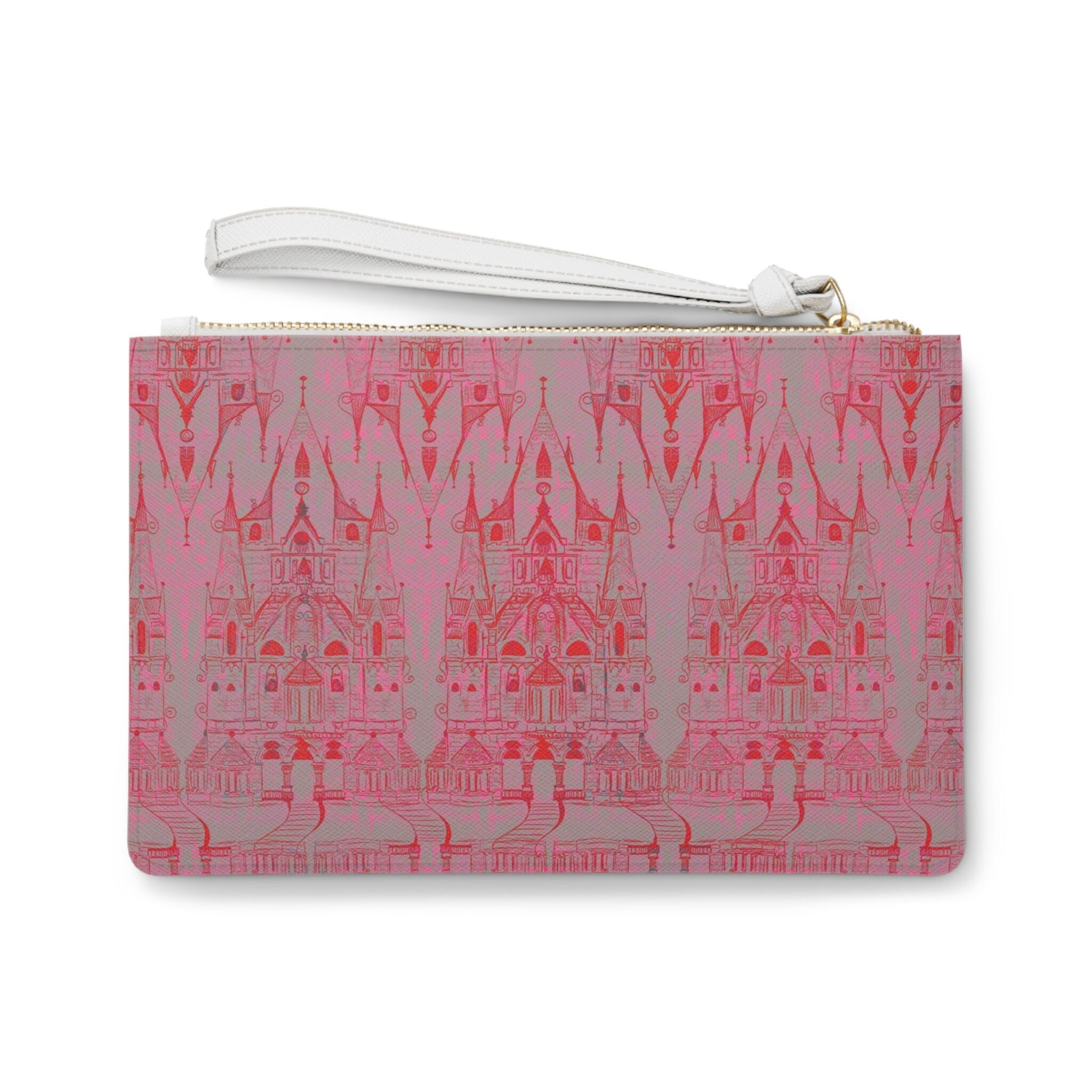 Cinderellas Castle in Pink · Clutch Bag