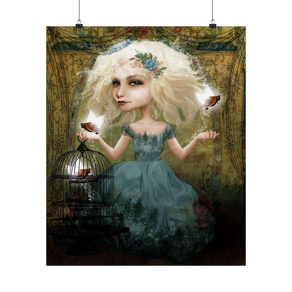 If you love them set them free · Poster Print