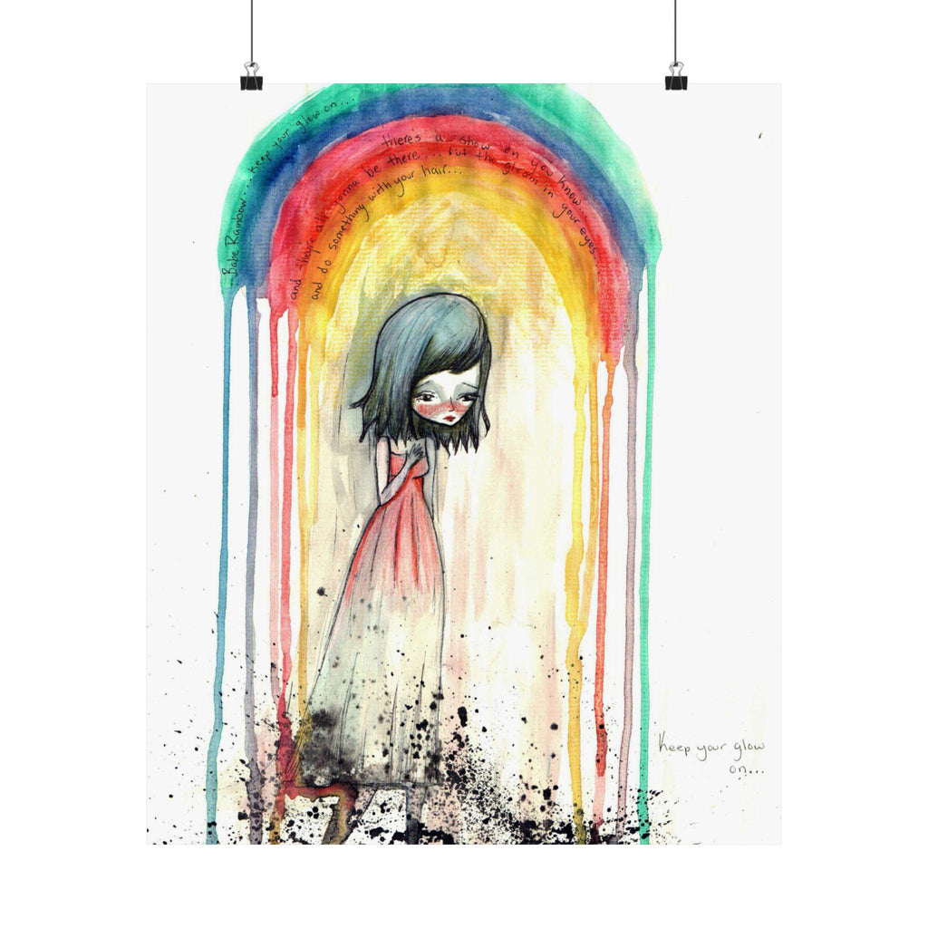 Babe Rainbow · Poster Print