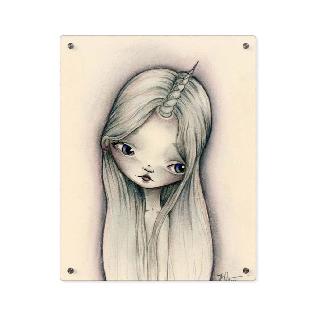 The Last Unicorn Acrylic Wall Art Panel · Acrylic Print