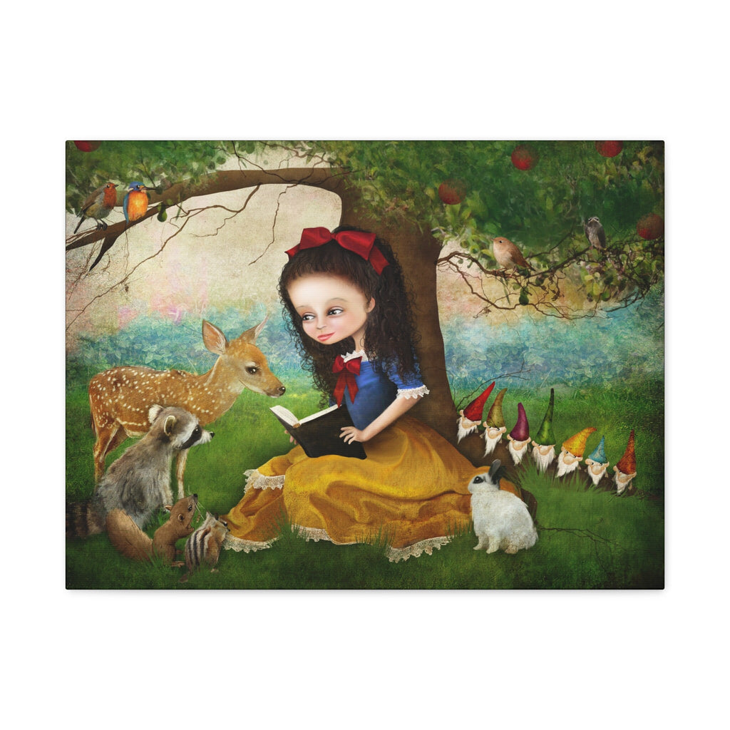 Snow White and the Seven Dwarves · Canvas Print