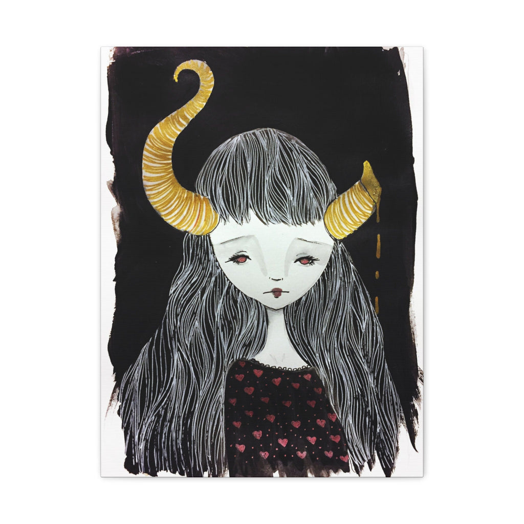 Golden Fawn · Canvas Print