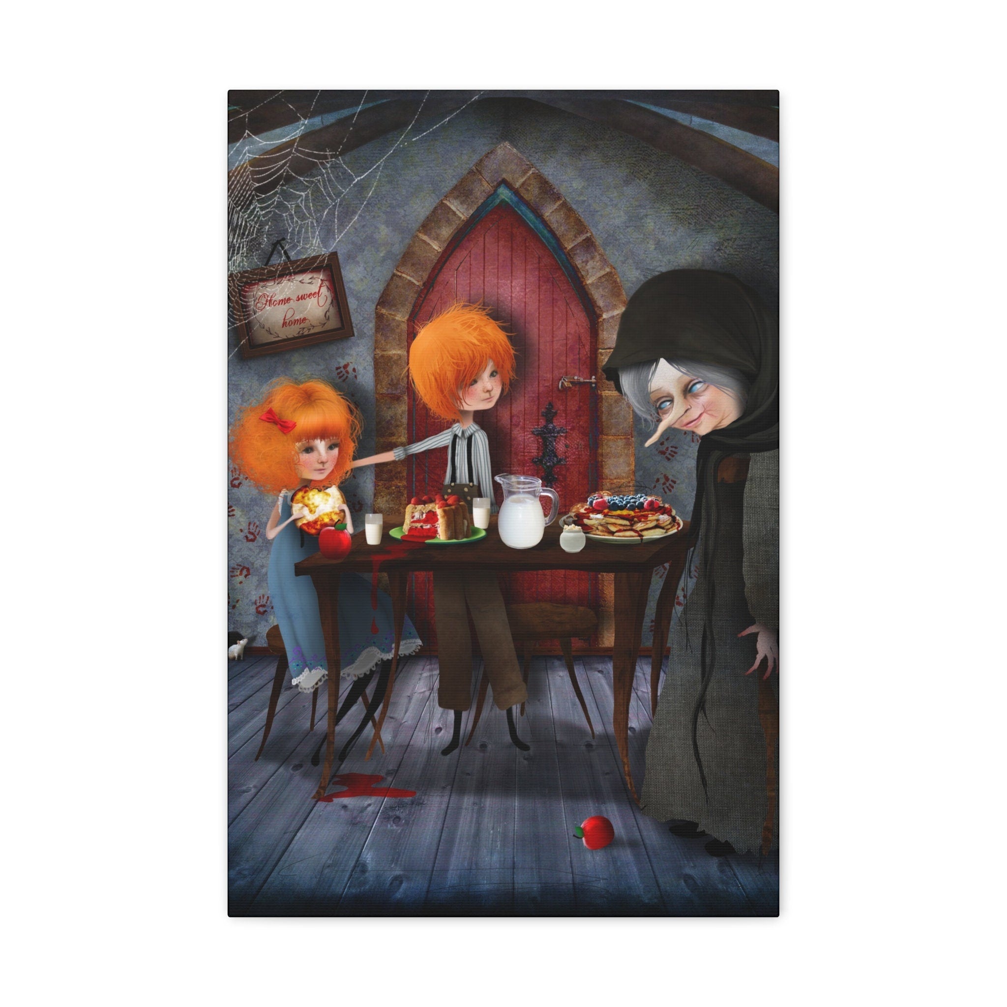 Hansel and Gretel · Canvas Print