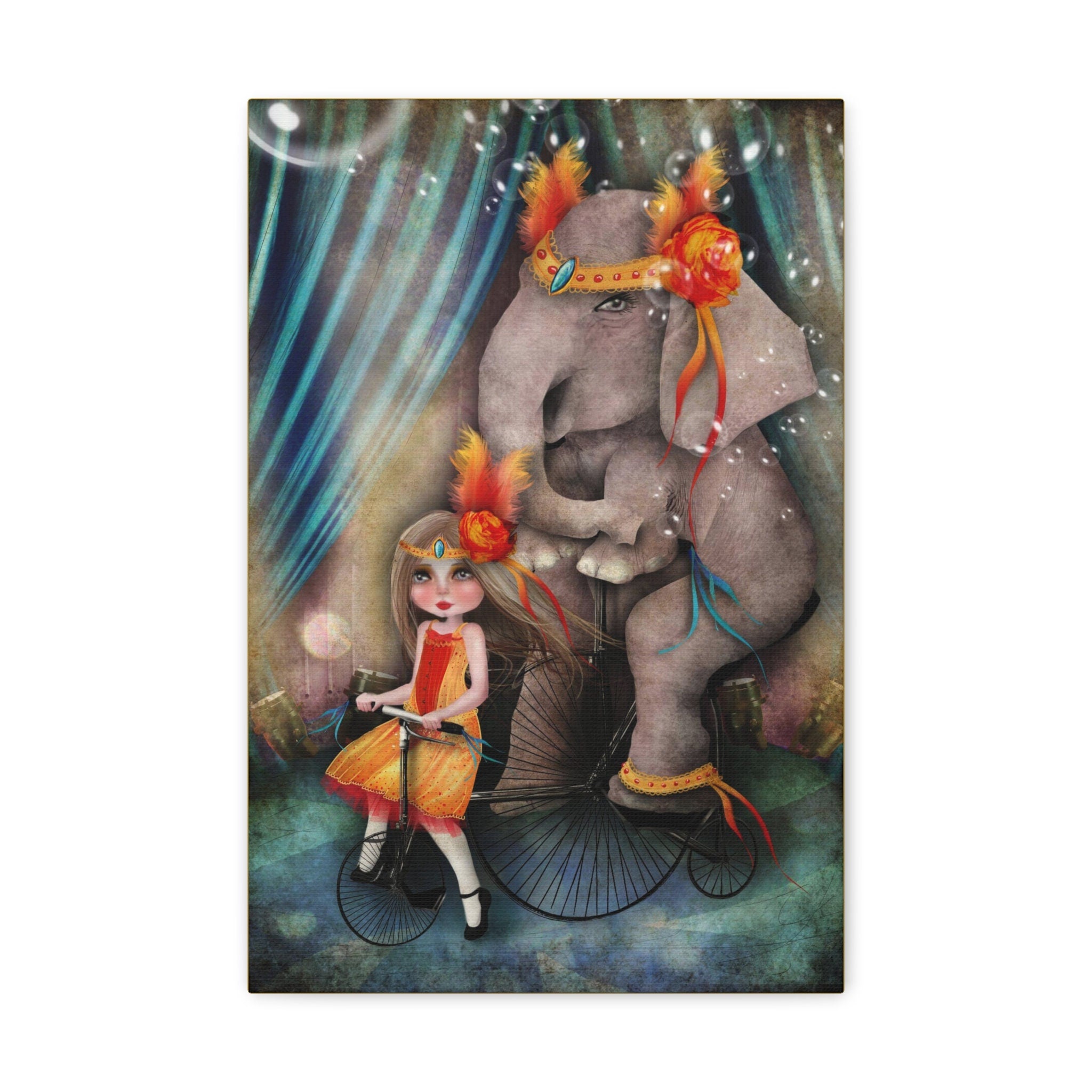 A bicycle Made For Two · Canvas Print