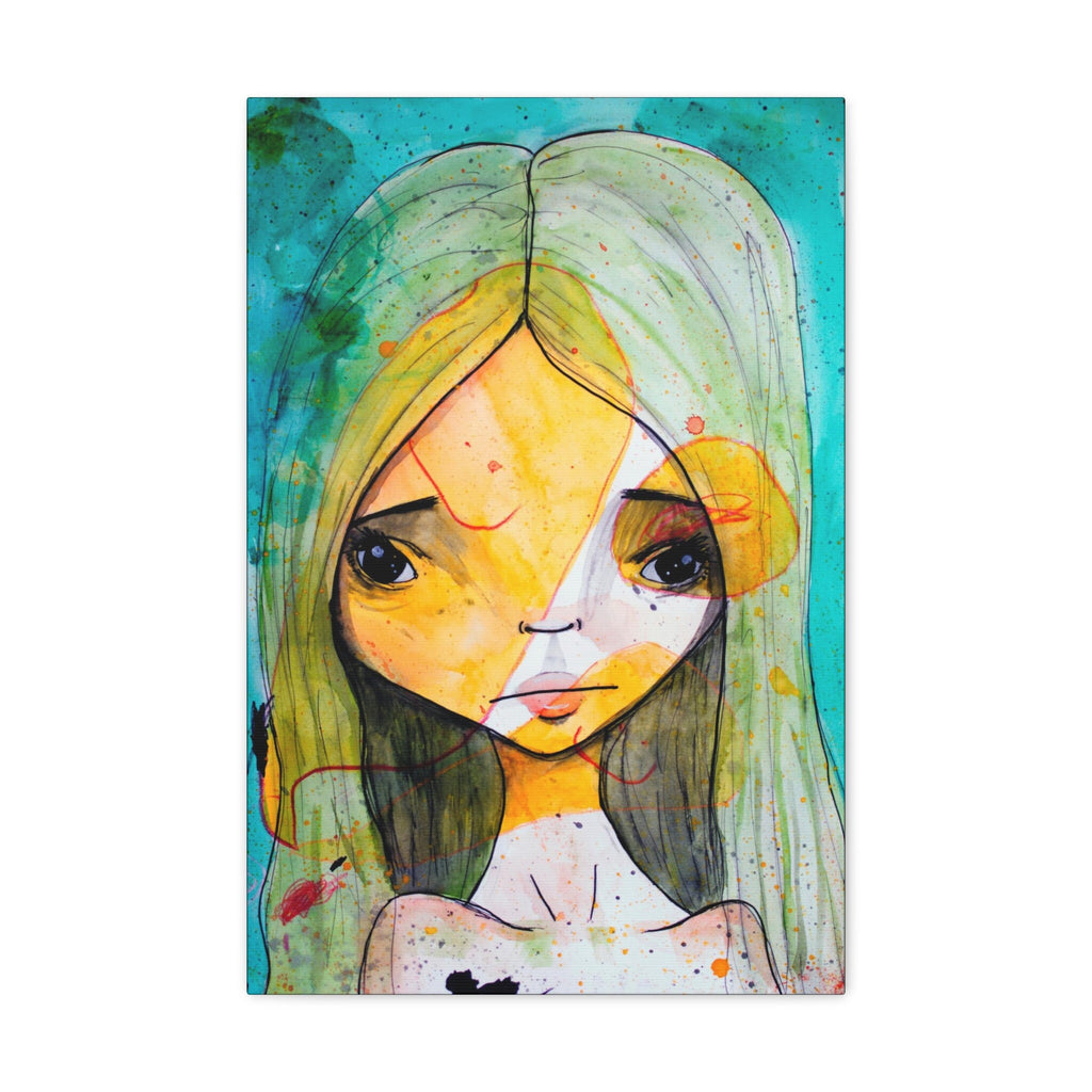 Green Juneau Dreams · Canvas Print