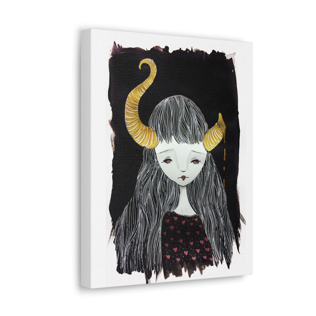Golden Fawn · Canvas Print