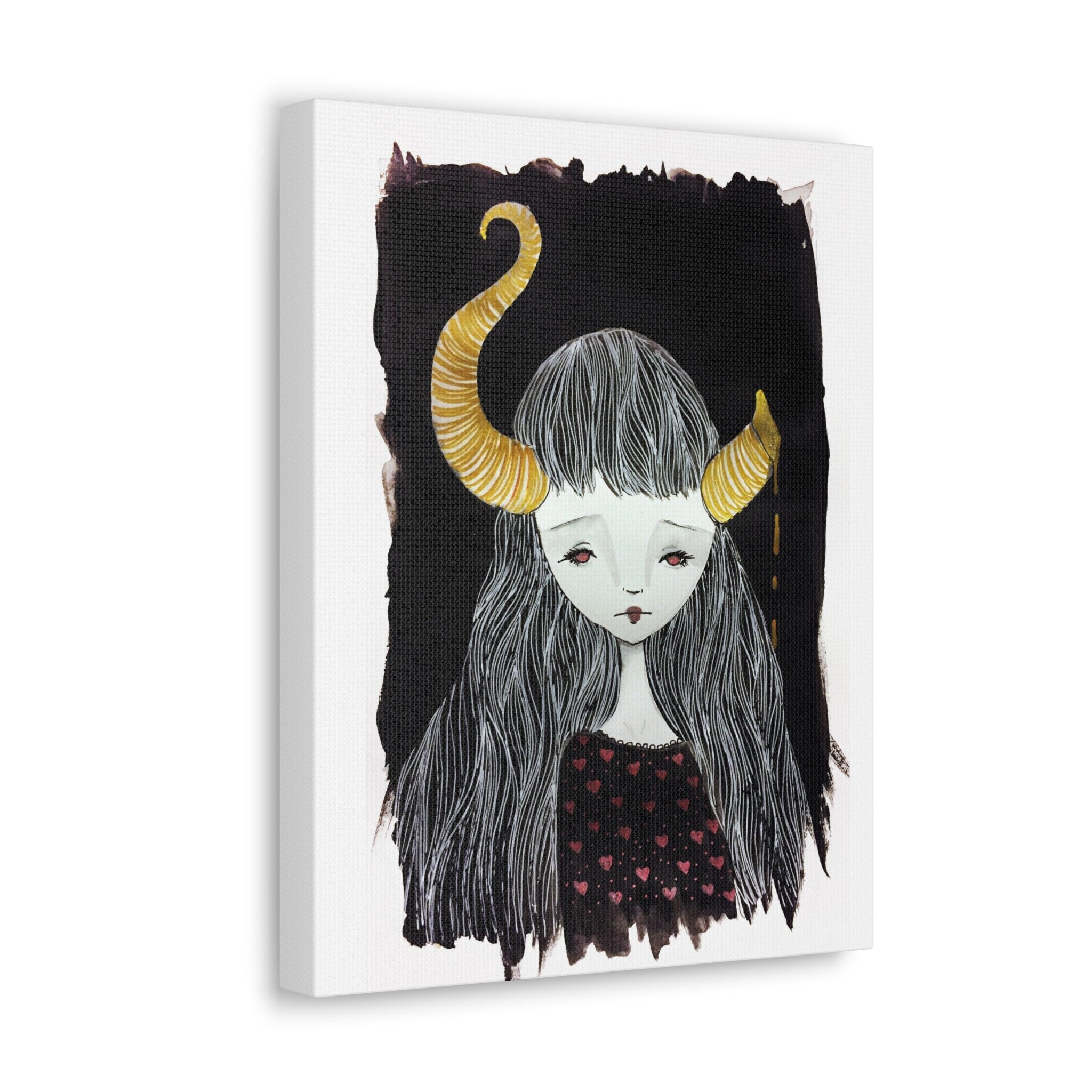 Golden Fawn · Canvas Print