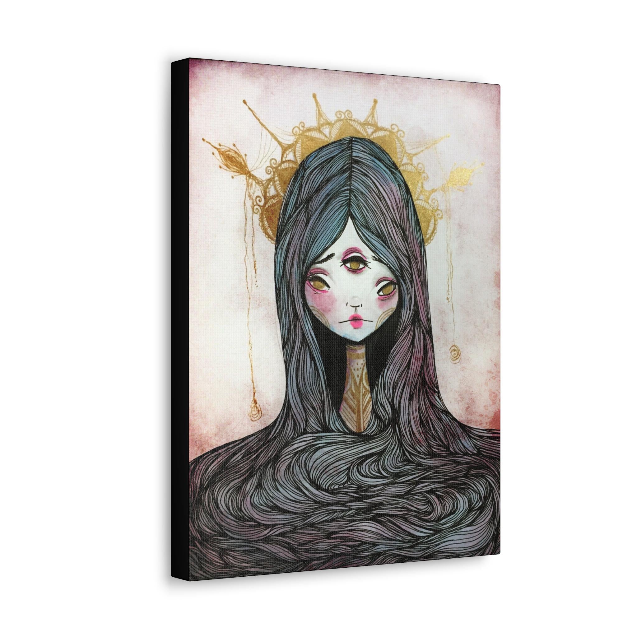Star Child · Canvas Print
